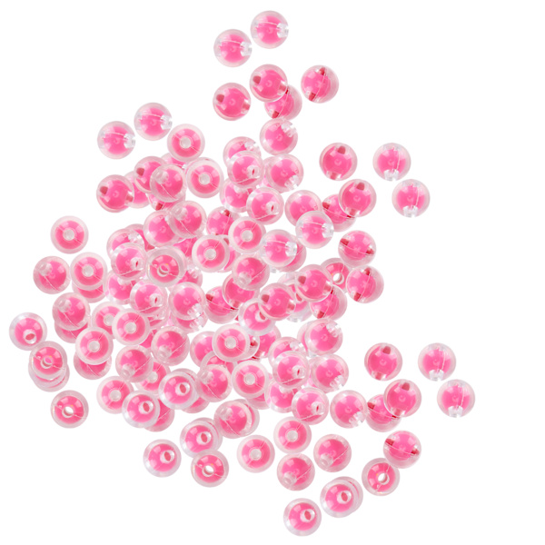 Hartsihelmet DIY käsintehtyjen korujen valmistustarvikkeet Ranneremateriaalin lisävarusteet 8mm MGlossy Rose Red