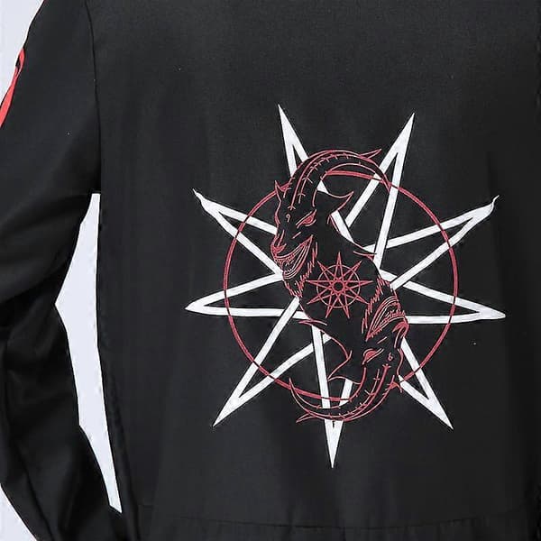 Slipknot Halloween Karneval Cosplay Kostume i ét stykke M