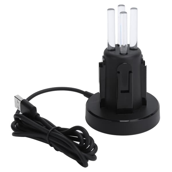 USB Gamepad-laderdokk med 4-ports LED-spillkontrollerlading for Joy‑Con-kontroller