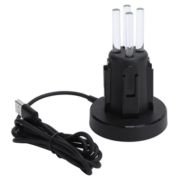 USB-spelkontroll laddningsdocka med 4 port LED spelkontroll laddning för Joy‑Con-kontroll