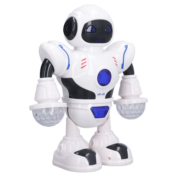 Elektrisk robotlegetøj kølelys svingarme ben dansende robot perfekt gave til børn