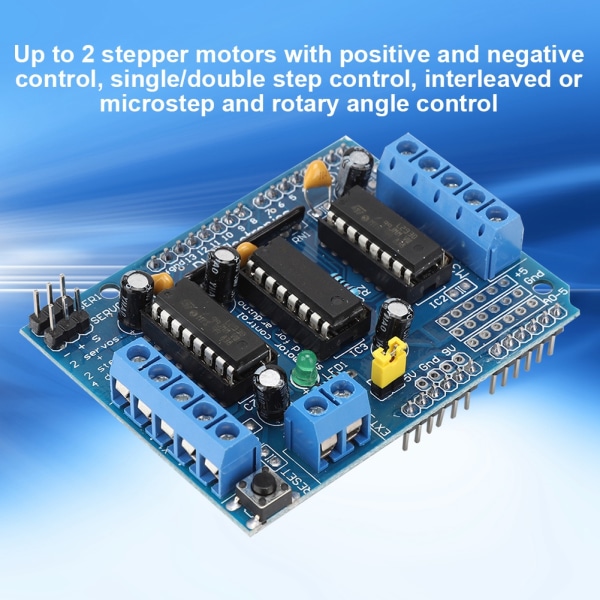 Multifunktionell PWM Hastighetsjustering Motor Driver Expansion Board DIY Module