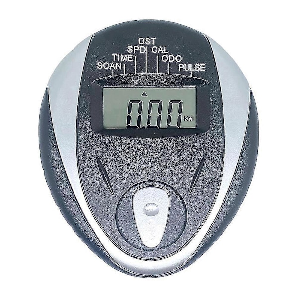 Erstatningsmonitor Speedometer kompatibel med trimsykkel, treningssykkelcomputer, pulsmåler, sykkelmonitor LCD med batteri