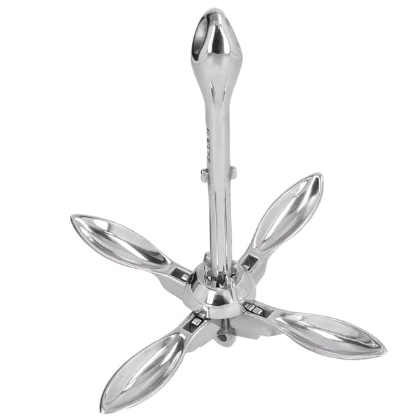3,3 lbs foldbart gribanker 316 rustfrit stål hardware til marinebåd yacht jolle