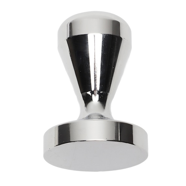 Kaffehåndtamper i rustfrit stål med skridsikker belægning, behagelig håndfølelse, moderne kaffemaskine, manuel tamper 51mm/2.01in
