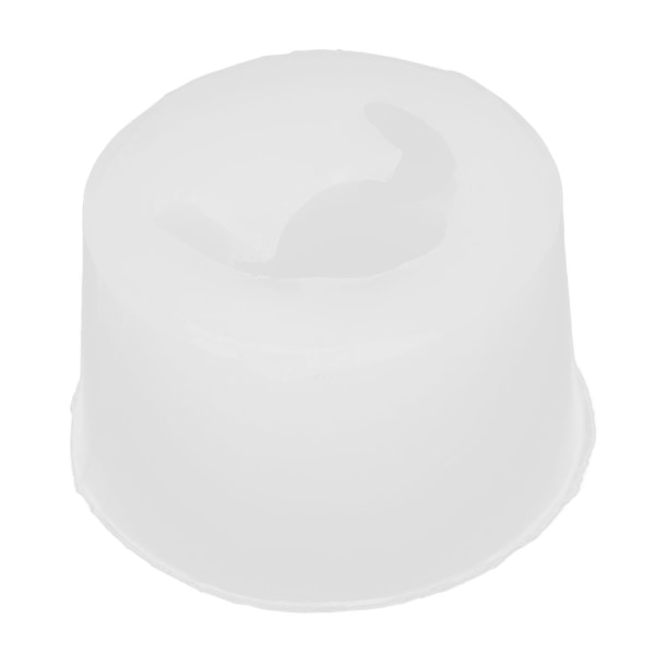 Storlek 4 Form DIY 3D Litet sött djur Vit form för aromaterapiljus