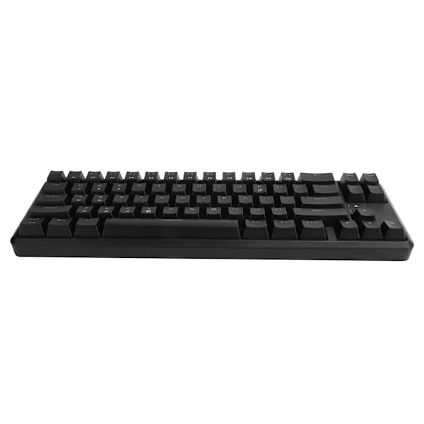 Ajazz tangentbord Bluetooth trådbunden 2-läges bakgrundsbelyst mekanisk spelkontor material K680TBlack