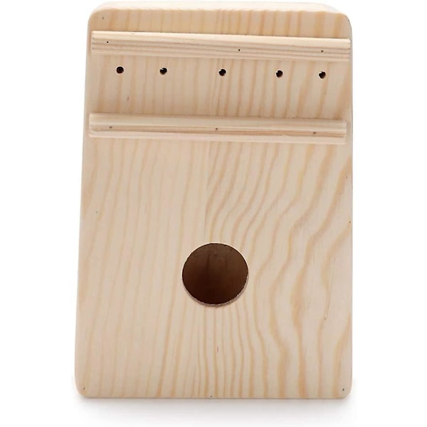 Træ Finger Thumb Piano DIY Kit til Børn - Musikinstrument til Børn