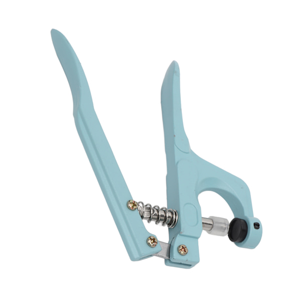 Grommet-kone käsikäyttöinen, alumiininen, helppokäyttöinen, grommet-reikätyökalusarja rei'itykseen, askarteluun, DIY, sininen