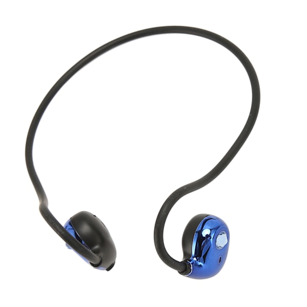 Öppna öron luftledningshörlurar trådlösa Bluetooth 5.3 sport headset för löpning cykling vandring körning blå