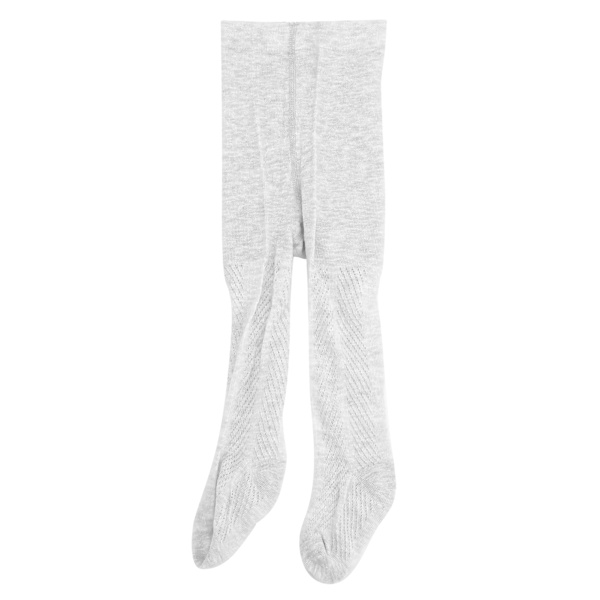 Baby Strumpbyxor Leggings Bomull Mjuk Andas Varm Strumpor Småbarn Strumpbyxor Halkfri (Ljusgrå)