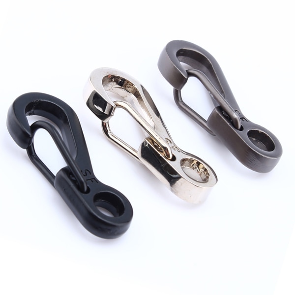 Mini EDC Carabiner Snap Spring Clips Hook Survival Keychain Tool