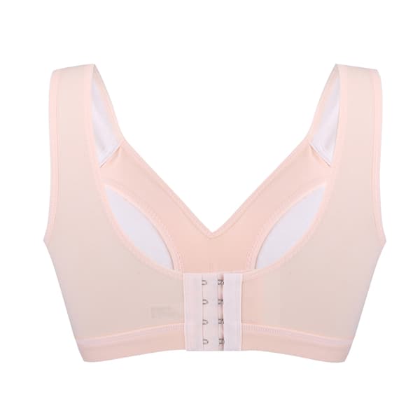 Amming BH i bomull for gravide kvinner, forhindrer hengende (beige M)