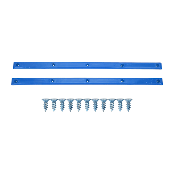 Rib Bones Rails Slidstærke Holdbare Stabile Fleksible Blanke Udseende Longboard Rails Ribs BonesBlue