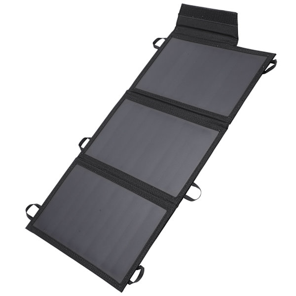 15W Solcellelader Foldbar Solenergi Panel Oplader med Dobbelt USB-porte til Telefoner Tablets Højttalere og Andre Enheder