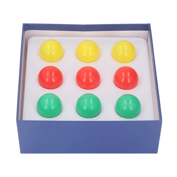 Färgmatchning Peg Puzzle Spel Fin Motorisk Färgmatchning Pegboard Leksak för Småbarn med 20 Färgglada Bollar