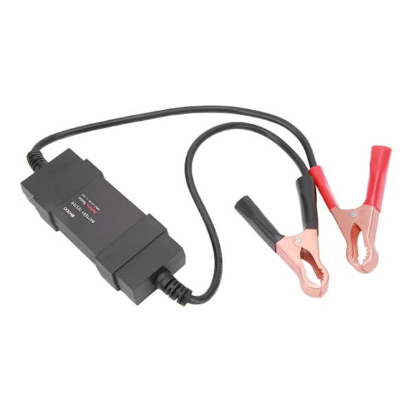 Bilbatteritester 6V til 18V Svart Batterilaster Tester Lading Start System Tester for Alle 12V Bilbatterier