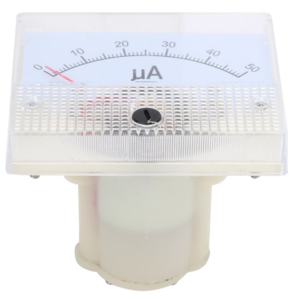 85C1 DC0-50UA Pointer DC Amperemeter Head Ampere Meter Line Circuit Mätenhet