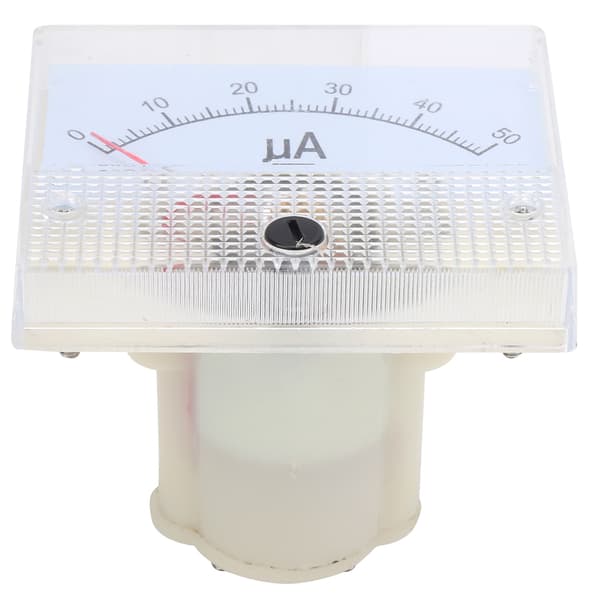 85C1 DC0-50UA Pointer DC Amperemeter Hoved Ampere Meter Linjekredsløbsmåleenhed