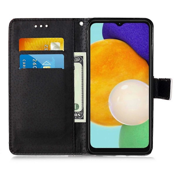Til Samsung Galaxy A54 5g PU Læder Wallet Stand Telefon Cover Fuld Dækning Indre TPU Cover Zekai Tiger
