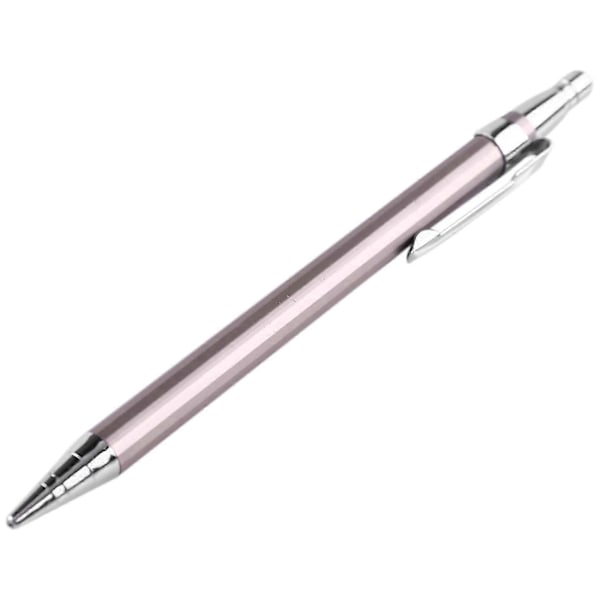 Mekanisk blyant i metall, trykk automatisk penn kompatibel med skriving 0,7 mm