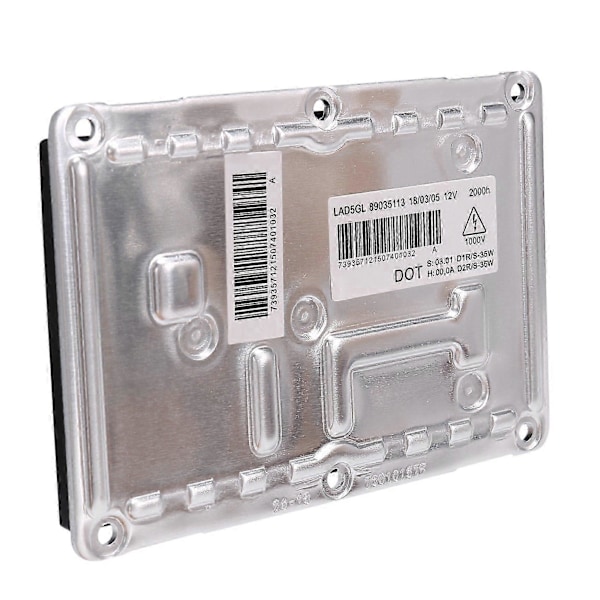 Ny D1S D2S 4 Pin 12V HID Xenon Forlygte Ballast Hovedlys Kontrolenhed kompatibel med LAD5GL kompatibel med - B6 A4