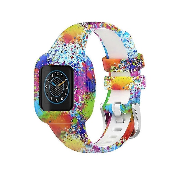 Garmin Fit Jr 3/Vivofit Jr 3 Hengittävä ranneke - Hienkestävä ja naarmuuntumaton CamouflageBlue