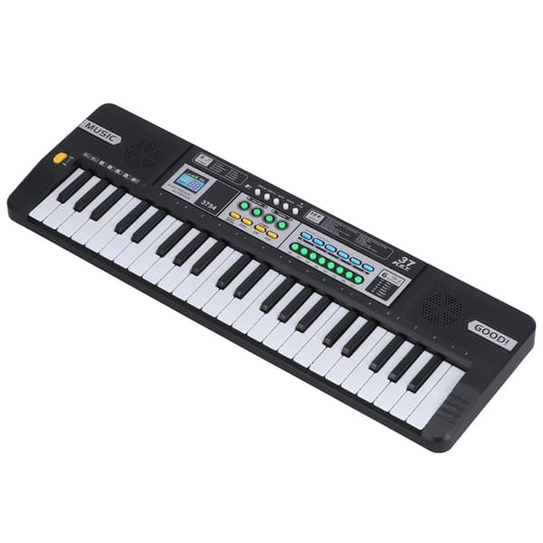 Elektronisk klaver til børn, 37 tangenter, mini, bærbart keyboard til begyndere, musikinstrument til læring