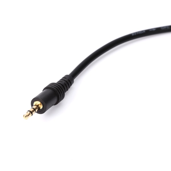 10FT 3-pins XLR-kontakt Hunn til 1/8" 3,5 mm hann Stereo Jack Mikrofon Lydledning Kabel