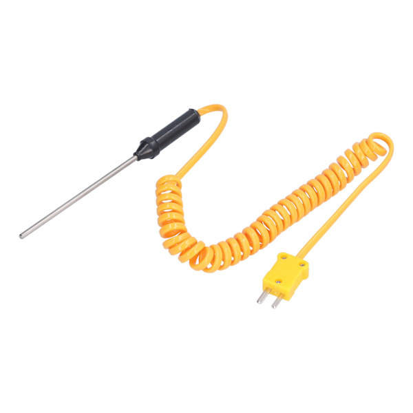 K-type termoelement i rustfrit stål, håndholdt termometerføler, WRN-02B3x80mm