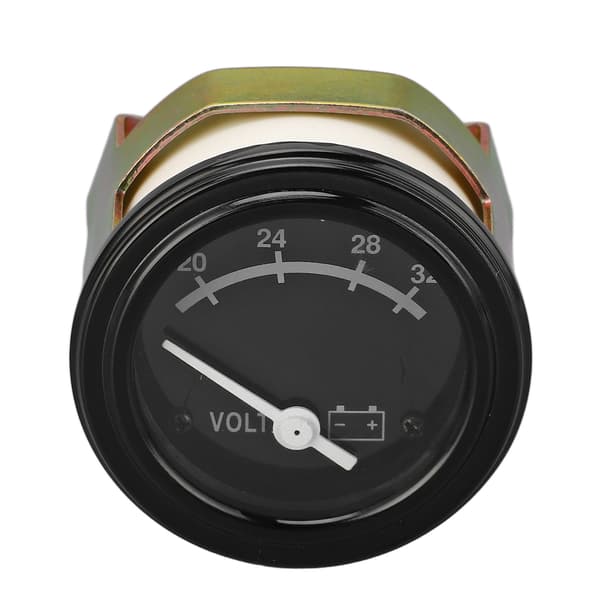 Analog Voltmeter Generator Voltmeter Diesel Generator Del Rund Panelmåler Spenningsmåler Tilbehør for Cummins 24V