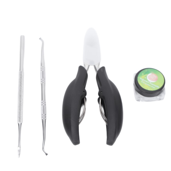Inåtväxande tå Nagelkorrigeringsverktygssats Set Inåtväxande tång tånagellyftare Single Head File Set