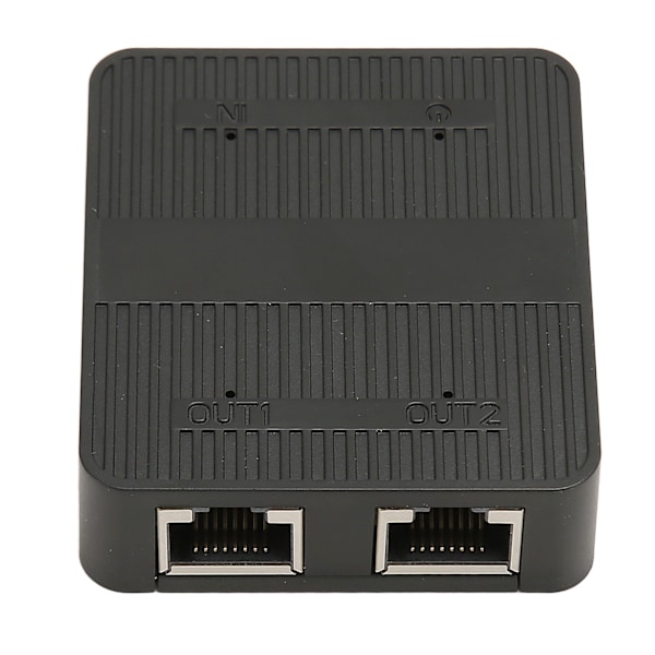 Ethernet-splitter RJ45 1 inn 2 ut 1000 Mbps USB C strømforsyning sikker stabil signal LAN-splitter med USB-kabel for bryter TV PC
