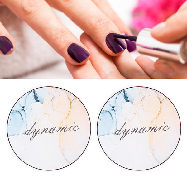 Nail Art Plade Display Stand Practice Display Neglepolering Blanding Manicure Maling PlateRund