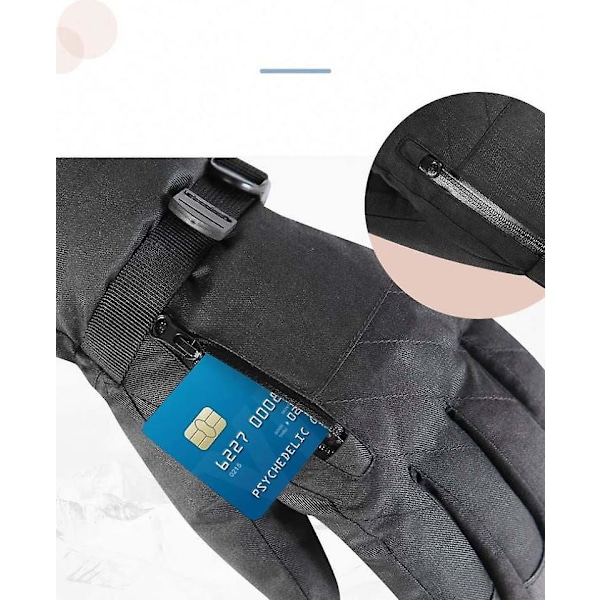 Vinterhandskar för Män och Kvinnor - Vattentäta och Isolerande Skid- och Snowboardhandskar