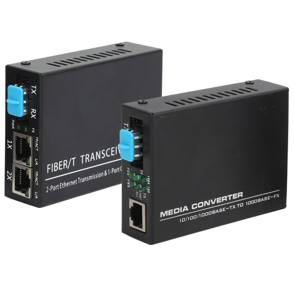 Ethernet-mediekonverter Optisk fibertransceiver XXSSFP1F1G/XXSSFP1F2G SC 3KM DC5V/DC(5V/12V)