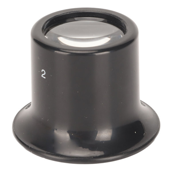 Ögonluppförstoringsglas 5X Nr 4422 Modell 2 Mag Watch Reparationsverktyg Plast Svart