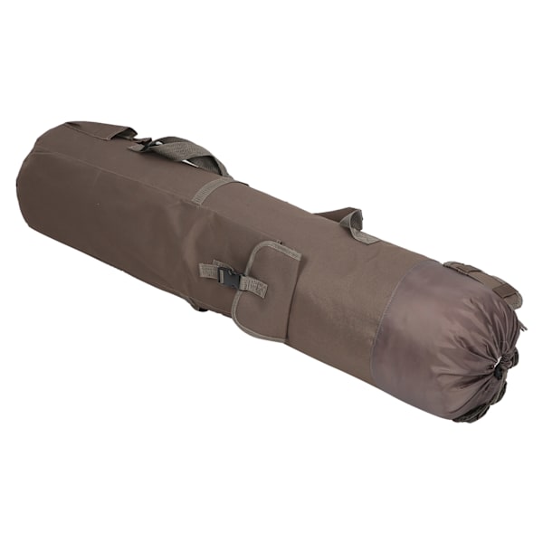 Multifunksjonell fiskestangpose med oppbevaringspose for stangveske (Khaki)