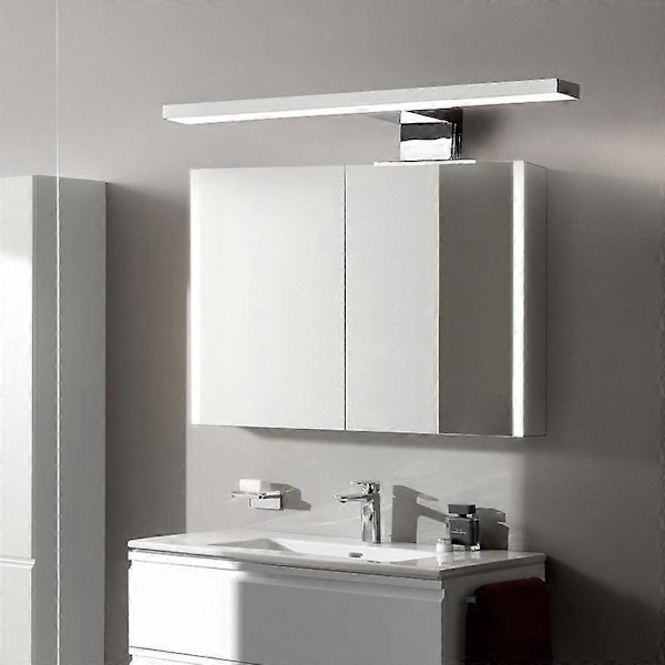 40 cm LED badeværelsesspejllampe 7W 700 lumen 230 volt badeværelsesspejllampe fuldt aluminium 3i1 badeværelsesspejllys vandtæt IP44