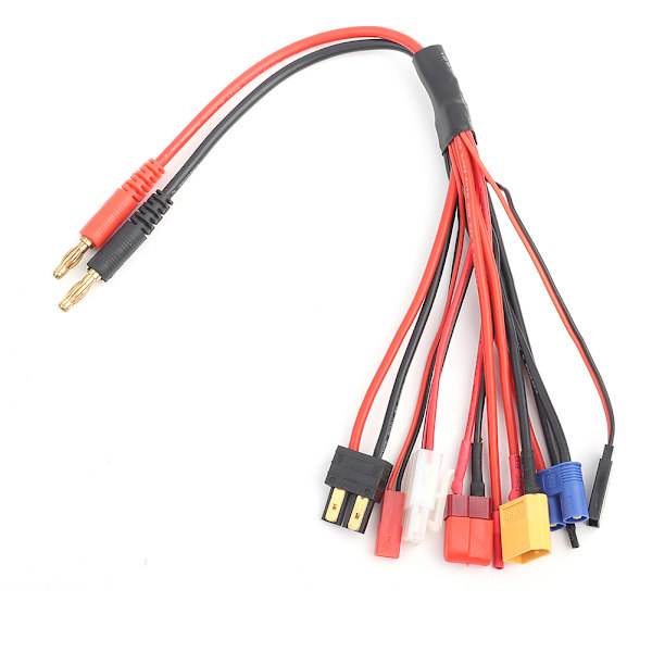 8 i 1 Lipo Battery Multi Charging Plug Convert Cable Line för IMAX B6-laddare