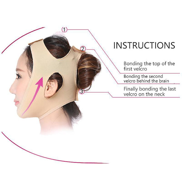 V-Line Hakband - Effektiv Dubbelhaka Reducerare, XL