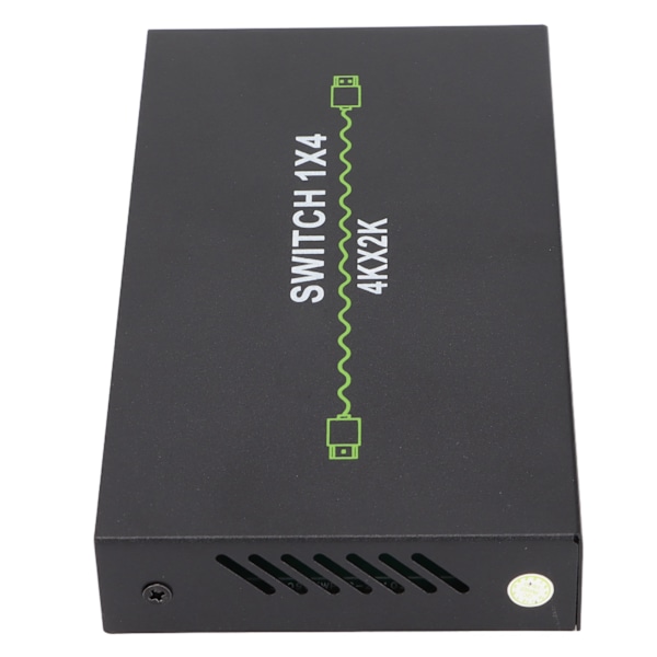 High Definition Multimedia Interface Splitter 4k 1 in 4 Out Stabil Pålitelig Praktisk Datamaskin Enhet Spenning 100‑240VEU Plugg