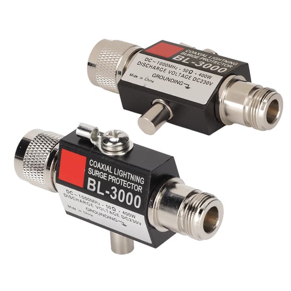 Koaksialafleder N Hun til N Han 400W Lynbeskyttelse til Transceiver Receiver
