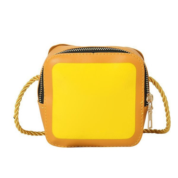Crossbody-taske til børn, sød tegneserie-skuldertaske med lynlås, lille fint håndværk, børnetaske type 1