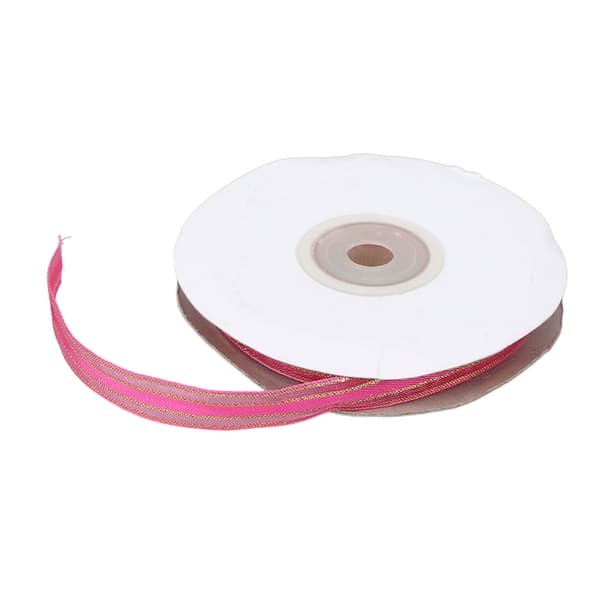 Polyester Chiffon Bånd Bryllup Satengbånd Hårtilbehør for dekorering av bukettkrans 0,4 tommer 28#