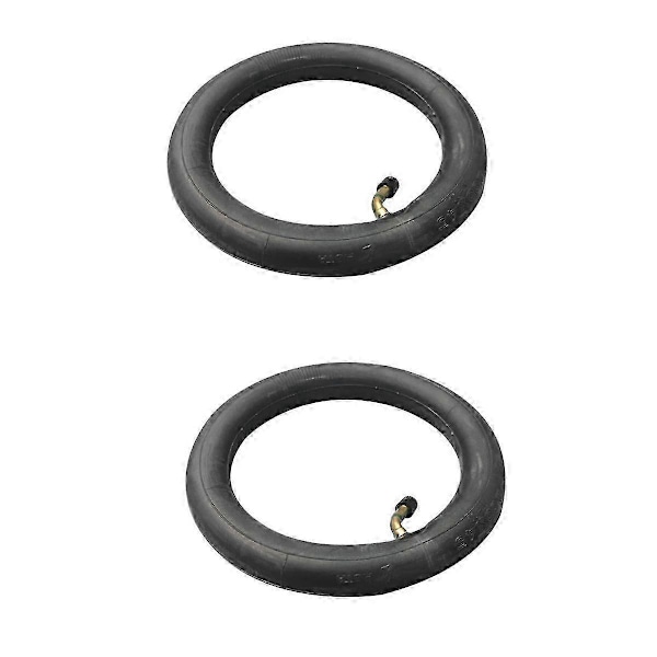 2 STK 8 Tommer 8X1 1/4 Scooter Inderrør med Bøjet Ventil Passer til A-Foldecykel Elektrisk / Benzin Scooter