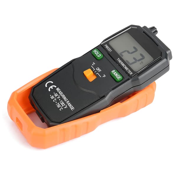PEAKMETER PM6501 K Type Digital LCD Temperatur Termometer Testeverktøy