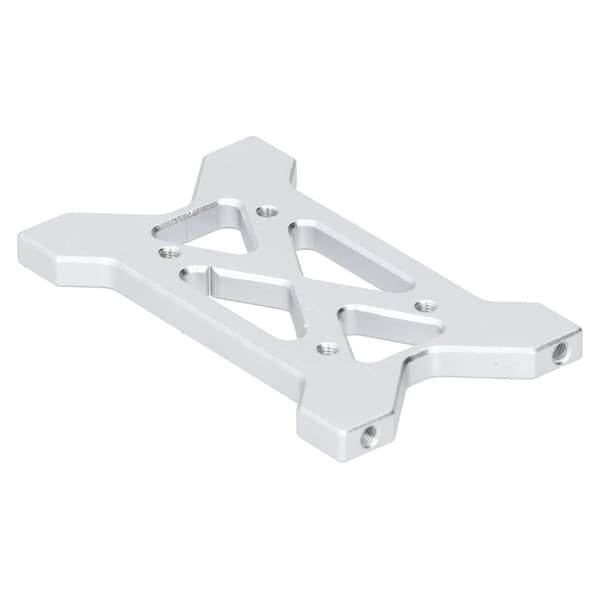 1/10 RC Batterihållare Aluminiumlegering Batterimonteringsplatta för 313mm Hjulbas Crawler