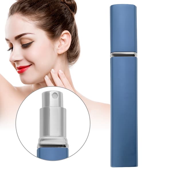 Resa Bärbar Påfyllningsbar Parfym Atomizer Flaska Tom Pump Lotion Sprayflaska 12ml Blå