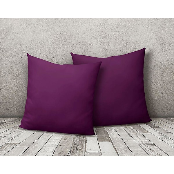 Pohjoismainen tyyli vedenpitävä tyynynpäällinen (Violetti, 2 kpl, 40*40cm)